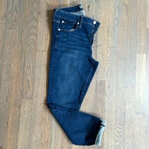 Gap Factory size 12 Universal leggings stretch jeans dark denim